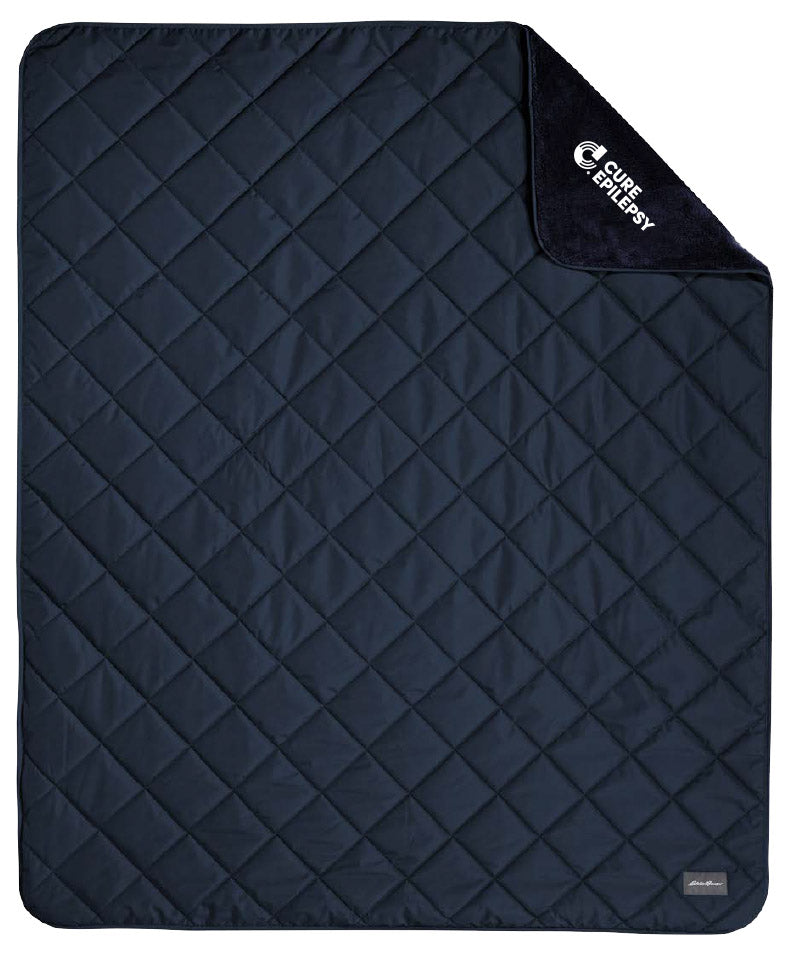 Eddie Bauer Quilted, Insulated Fleece Blanket